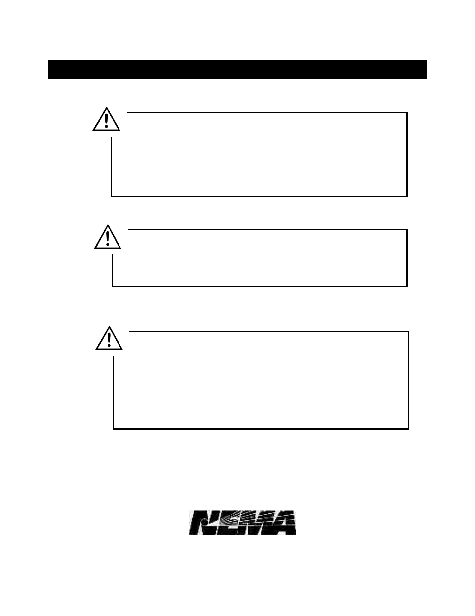 Warnings • cautions | Reliance Controls Pro/Tran Q Series User Manual | Page 3 / 15