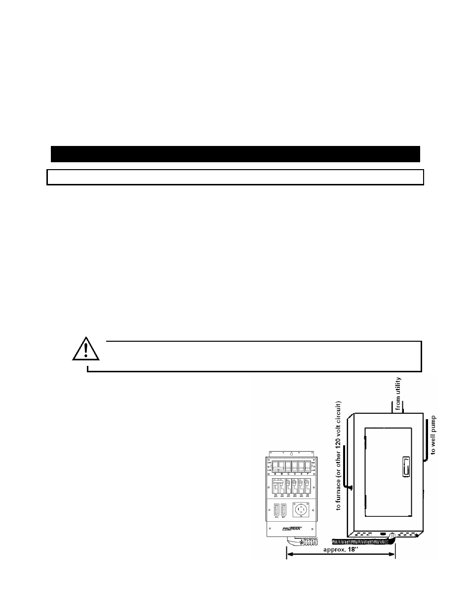 Installation instructions | Reliance Controls Pro/Tran Q Series User Manual | Page 5 / 15