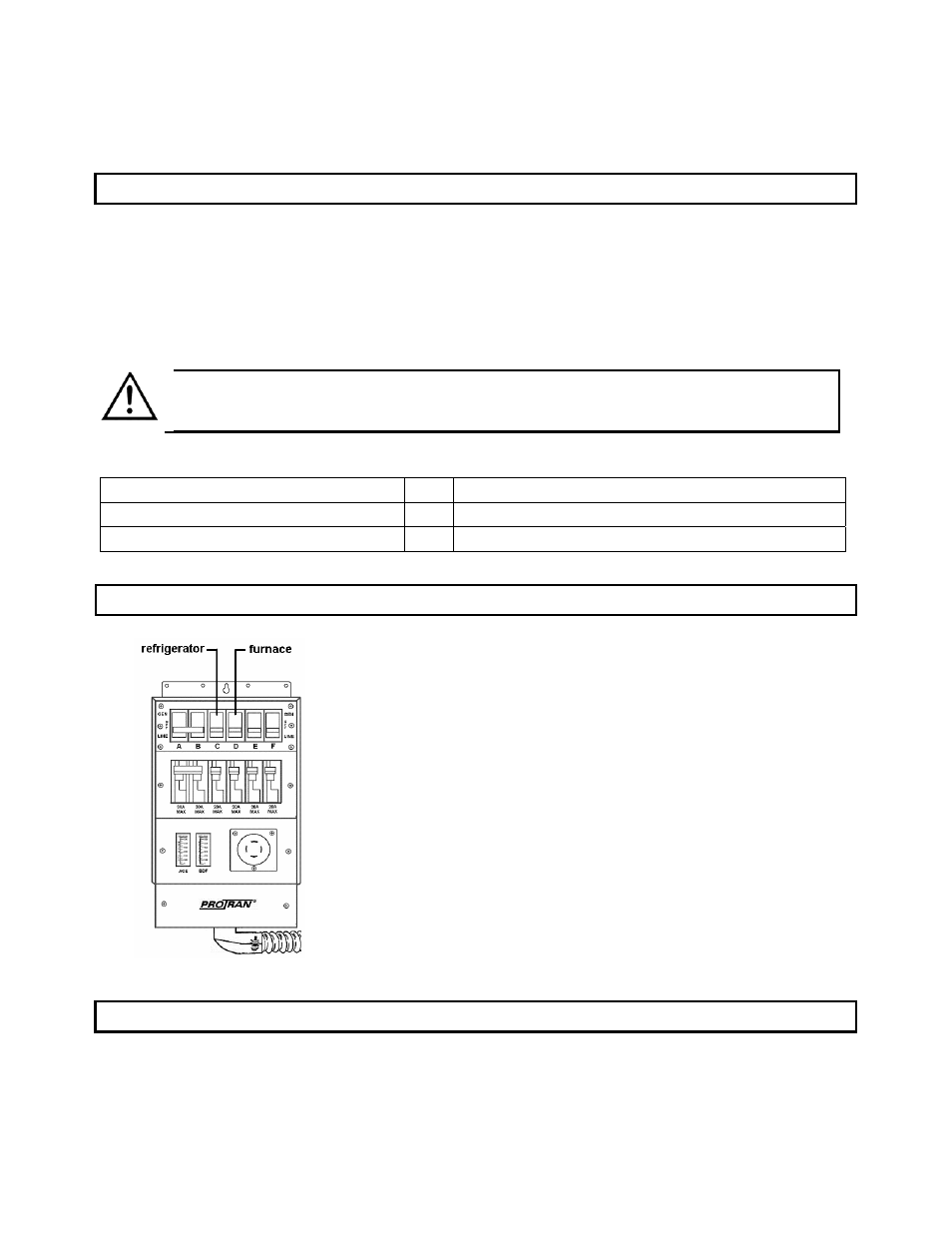 Balancing the load, Figure 3, Changing circuit breakers | Reliance Controls Pro/Tran Q Series User Manual | Page 6 / 15