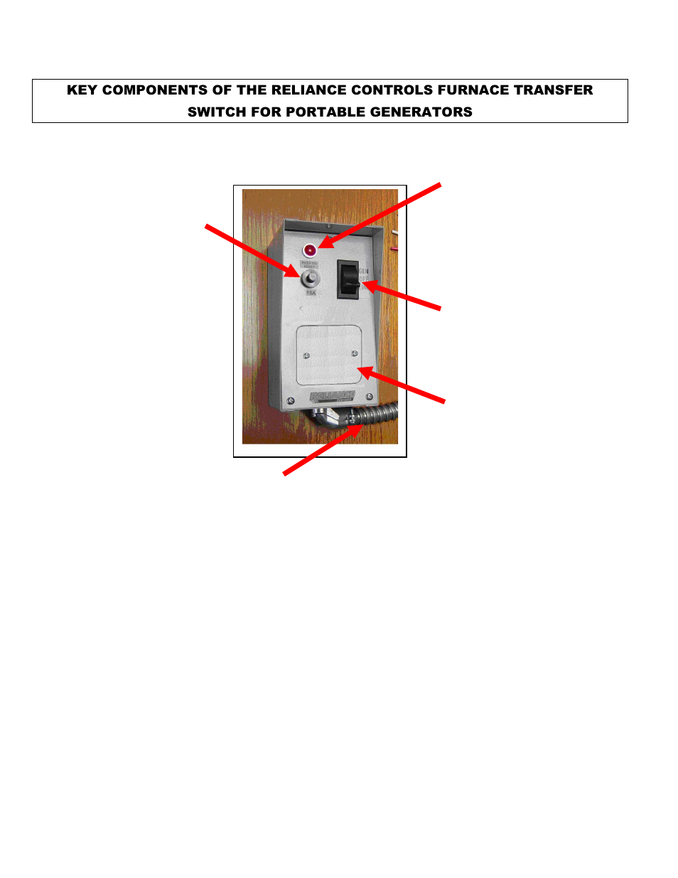 Reliance Controls Easy/Tran - TF201W User Manual | Page 2 / 6