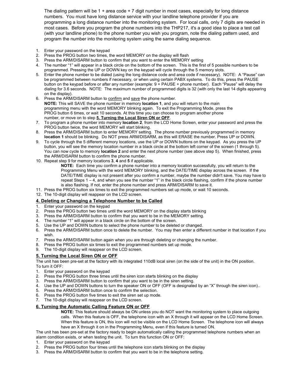 Reliance Controls THP217 User Manual | Page 3 / 6