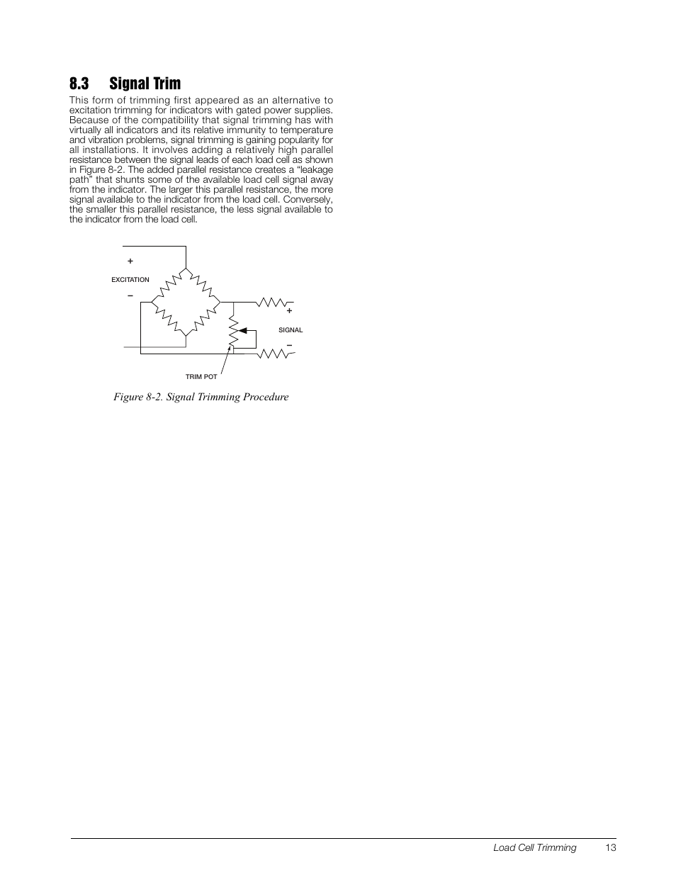 3 signal trim | Rice Lake Z6 Single-Ended Beam, SS Welded-seal, IP67, OIML C3 User Manual | Page 17 / 58
