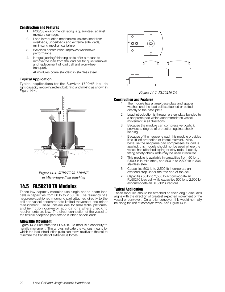 5 rl50210 ta modules | Rice Lake Z6 Single-Ended Beam, SS Welded-seal, IP67, OIML C3 User Manual | Page 26 / 58