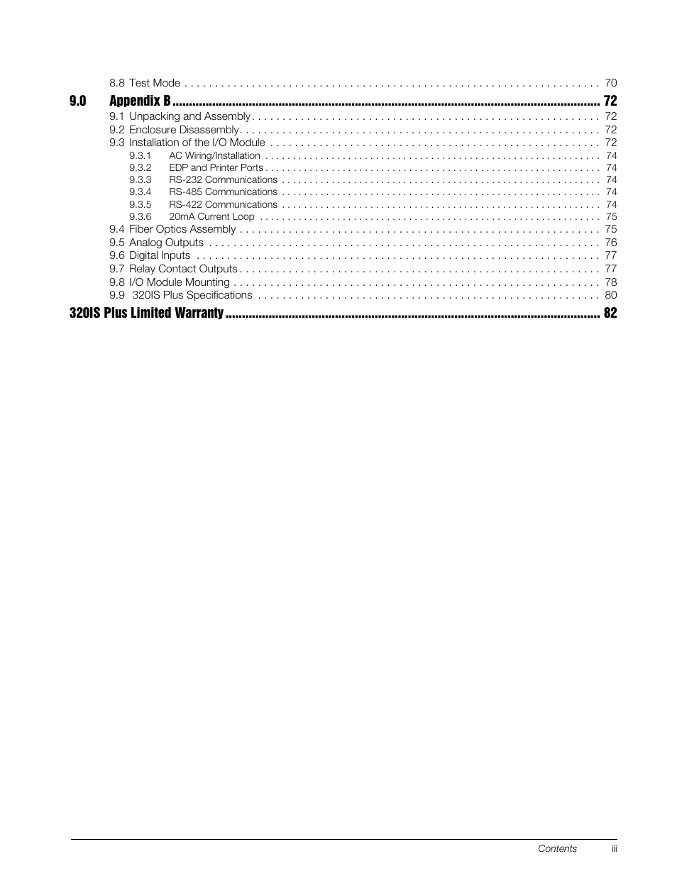 Rice Lake 320IS Plus Intrinsically Safe Digital Weight Indicator - Installation Manual User Manual | Page 5 / 90