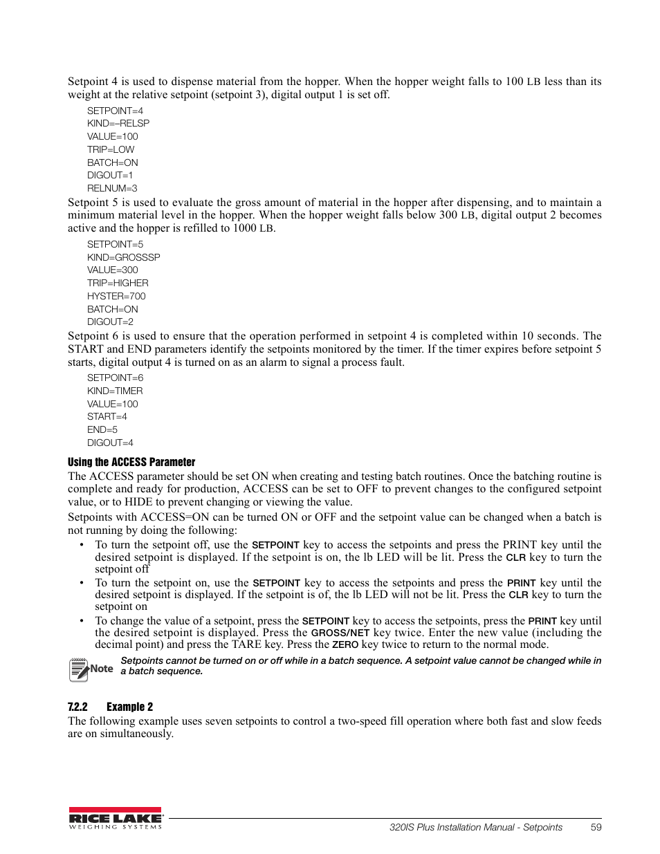 2 example 2, Example 2 | Rice Lake 320IS Plus Intrinsically Safe Digital Weight Indicator - Installation Manual User Manual | Page 65 / 90