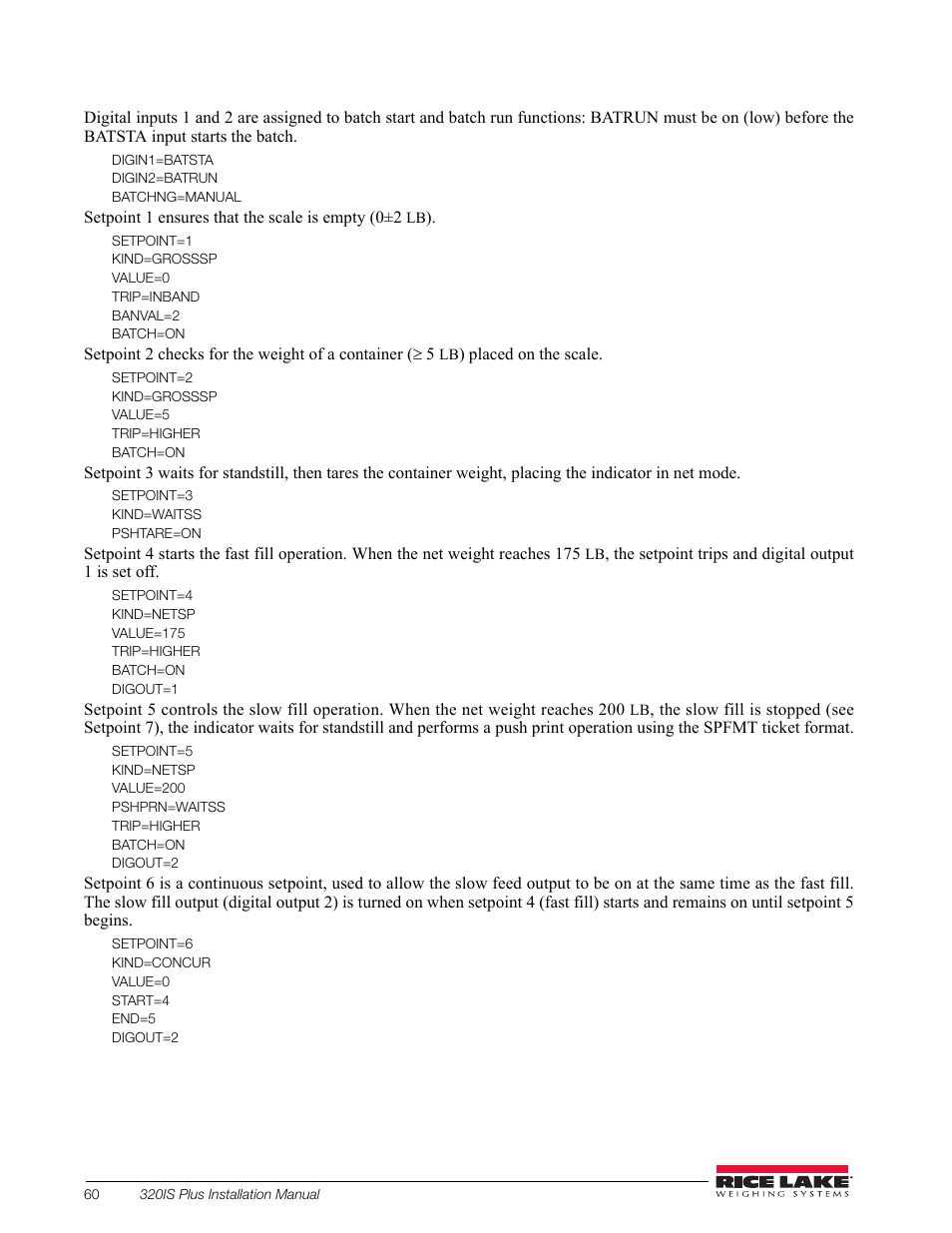 Rice Lake 320IS Plus Intrinsically Safe Digital Weight Indicator - Installation Manual User Manual | Page 66 / 90