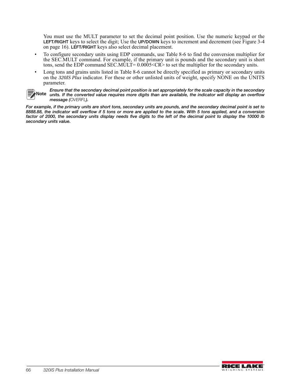 Rice Lake 320IS Plus Intrinsically Safe Digital Weight Indicator - Installation Manual User Manual | Page 72 / 90
