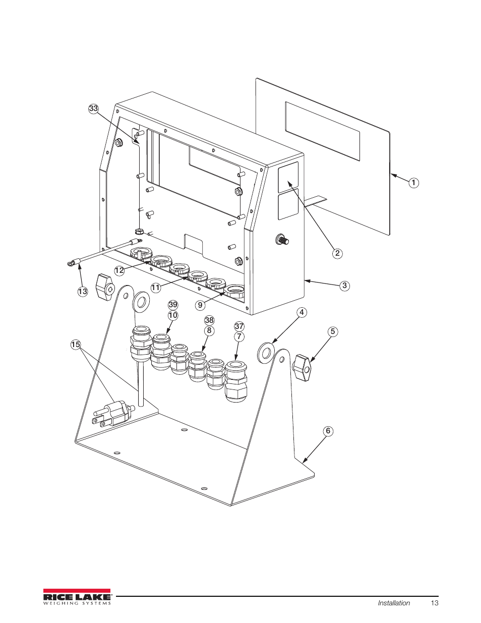 Figures 2-6 thro | Rice Lake 720i Programmable Indicator/Controller - Installation Manual User Manual | Page 19 / 122