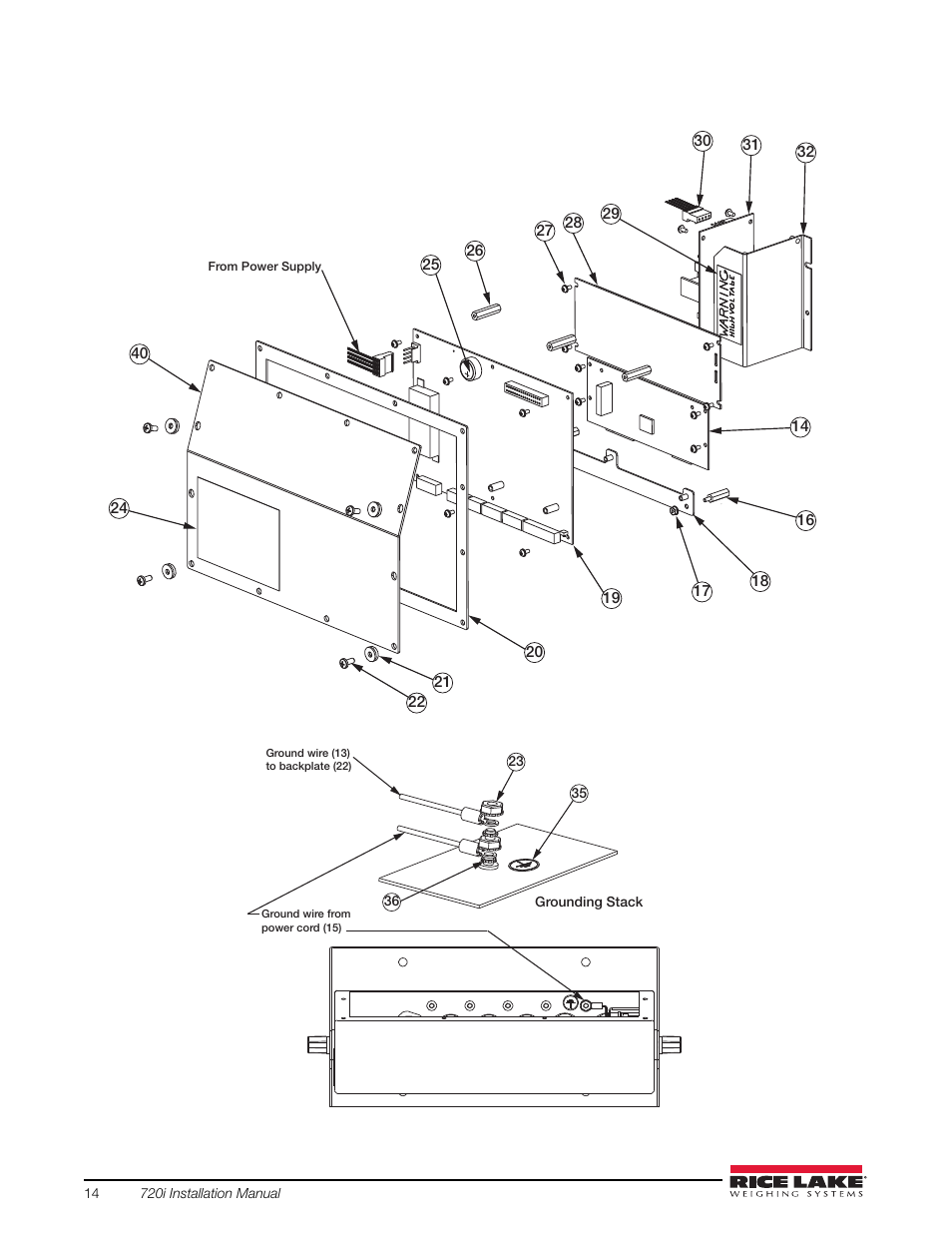 Rice Lake 720i Programmable Indicator/Controller - Installation Manual User Manual | Page 20 / 122