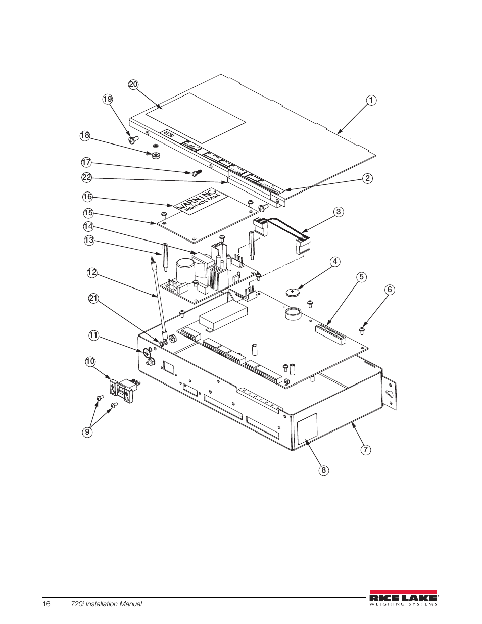 Rice Lake 720i Programmable Indicator/Controller - Installation Manual User Manual | Page 22 / 122