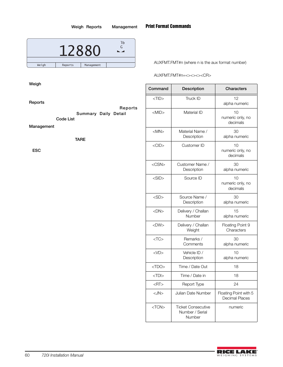 Rice Lake 720i Programmable Indicator/Controller - Installation Manual User Manual | Page 66 / 122