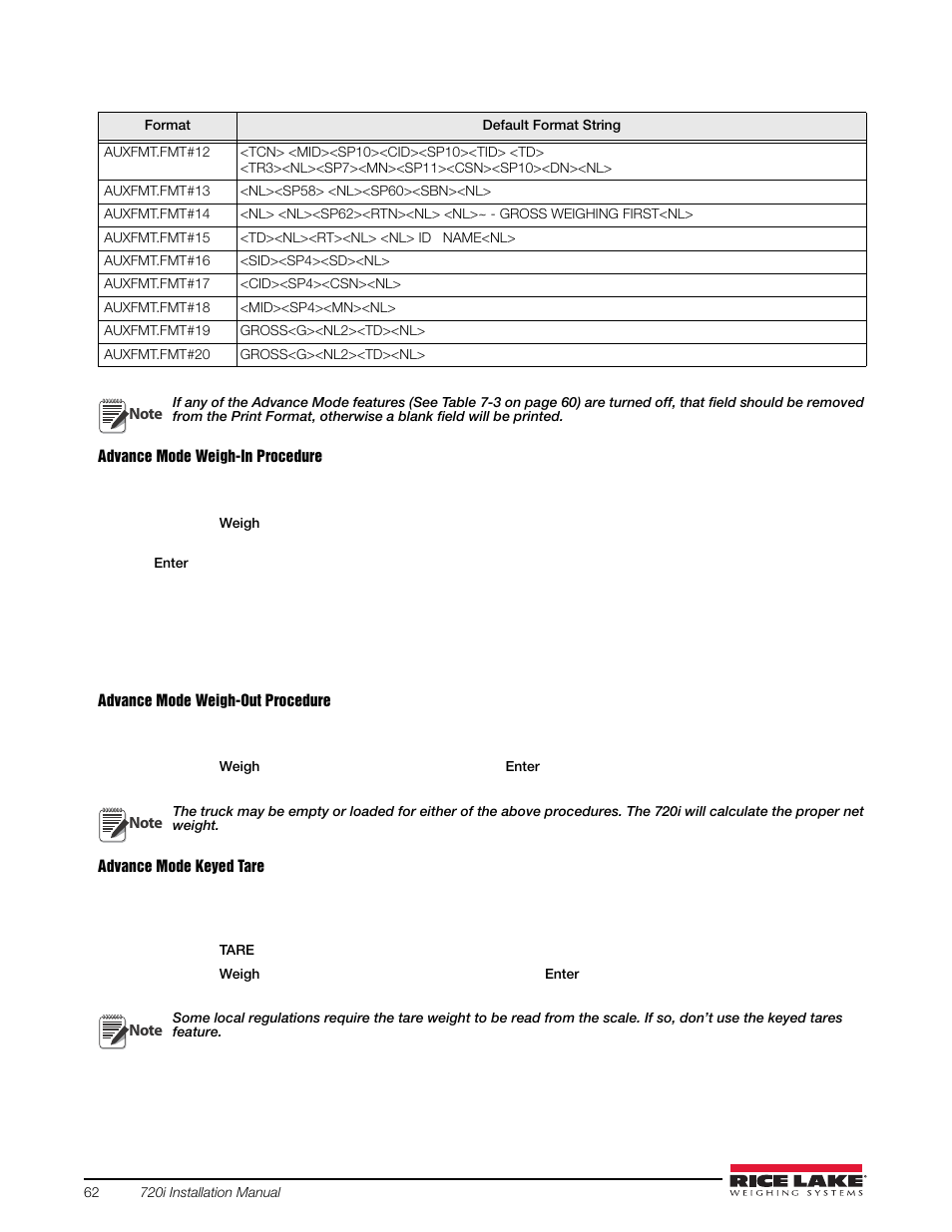 Rice Lake 720i Programmable Indicator/Controller - Installation Manual User Manual | Page 68 / 122