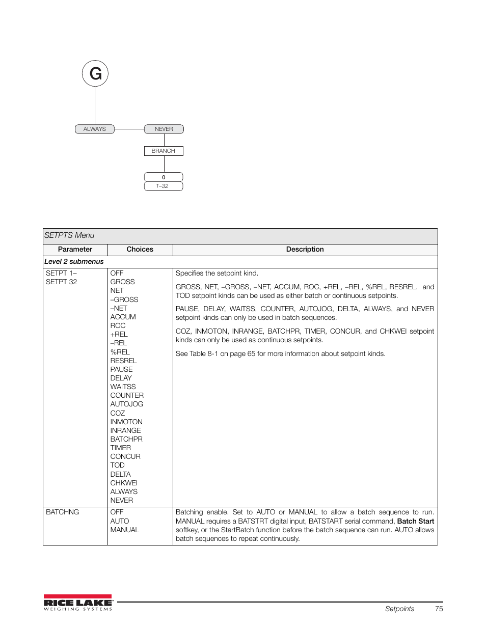 Rice Lake 720i Programmable Indicator/Controller - Installation Manual User Manual | Page 81 / 122