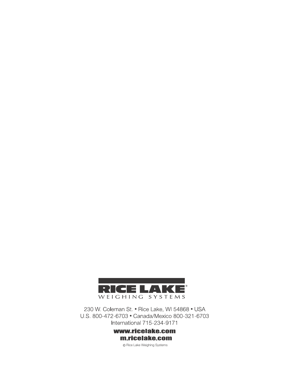 Rice Lake 720i Programmable Indicator/Controller - Operator Card User Manual | Page 4 / 4