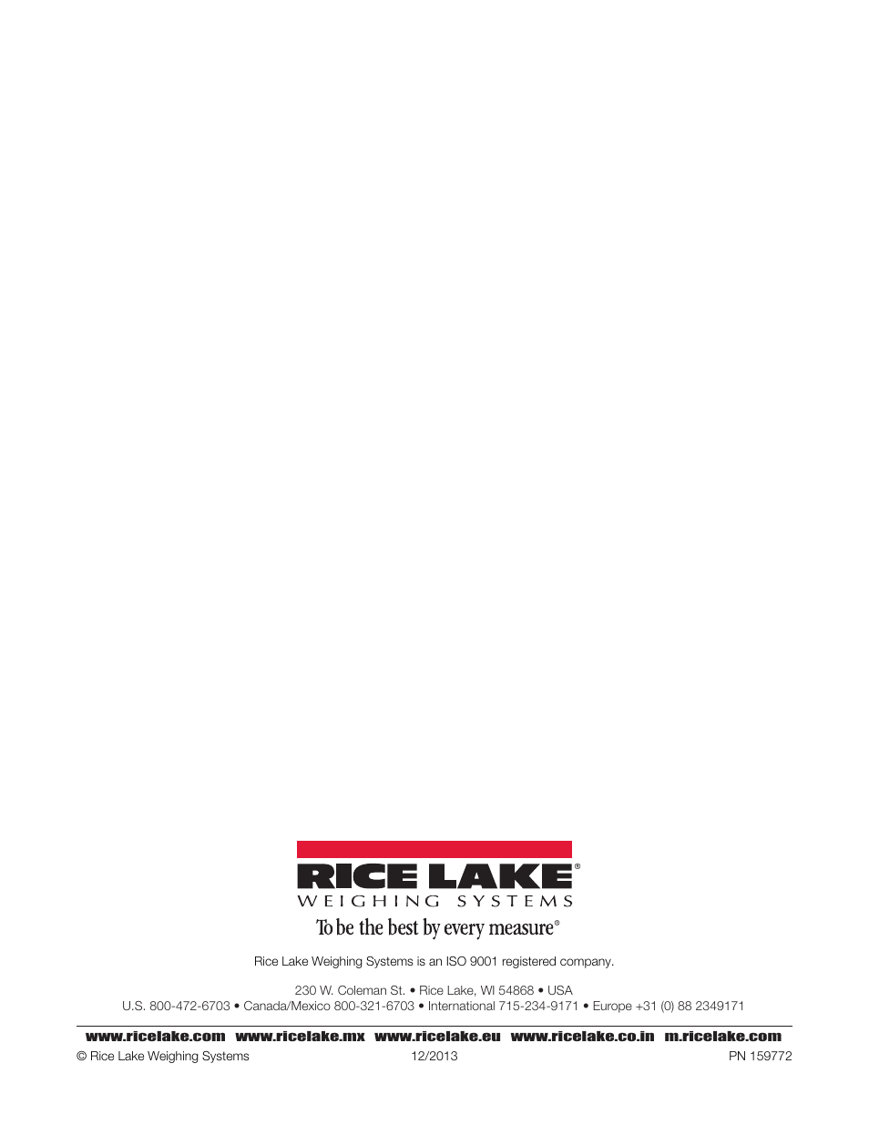 Rice Lake 880 Performance Series Panel Mount Indicator/Controller - Adapter Panel Installation User Manual | Page 4 / 4