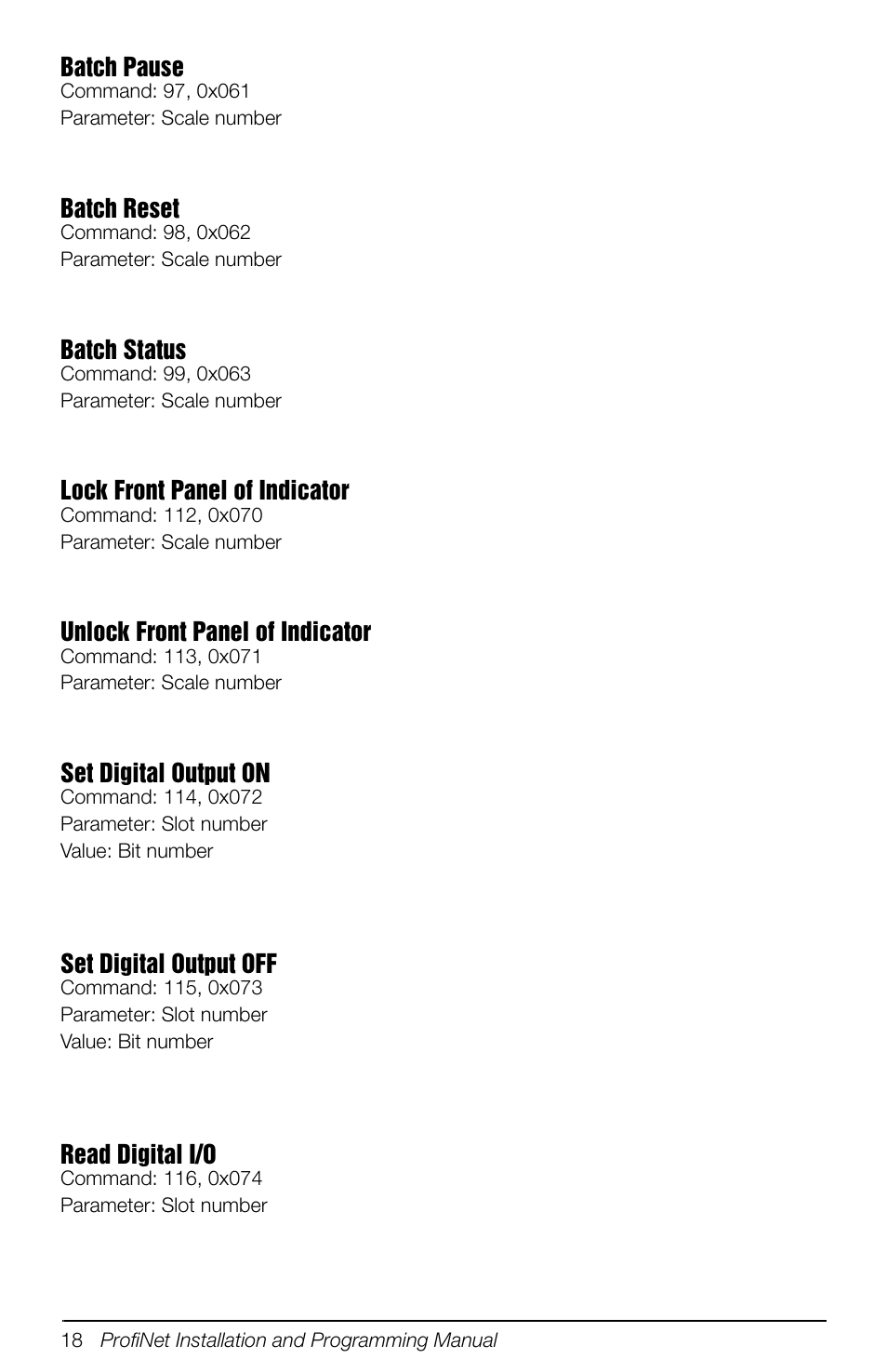 Rice Lake 880 Performance Series Panel Mount Indicator/Controller - ProfiNet Interface Option Installation and Programming Manual User Manual | Page 22 / 32