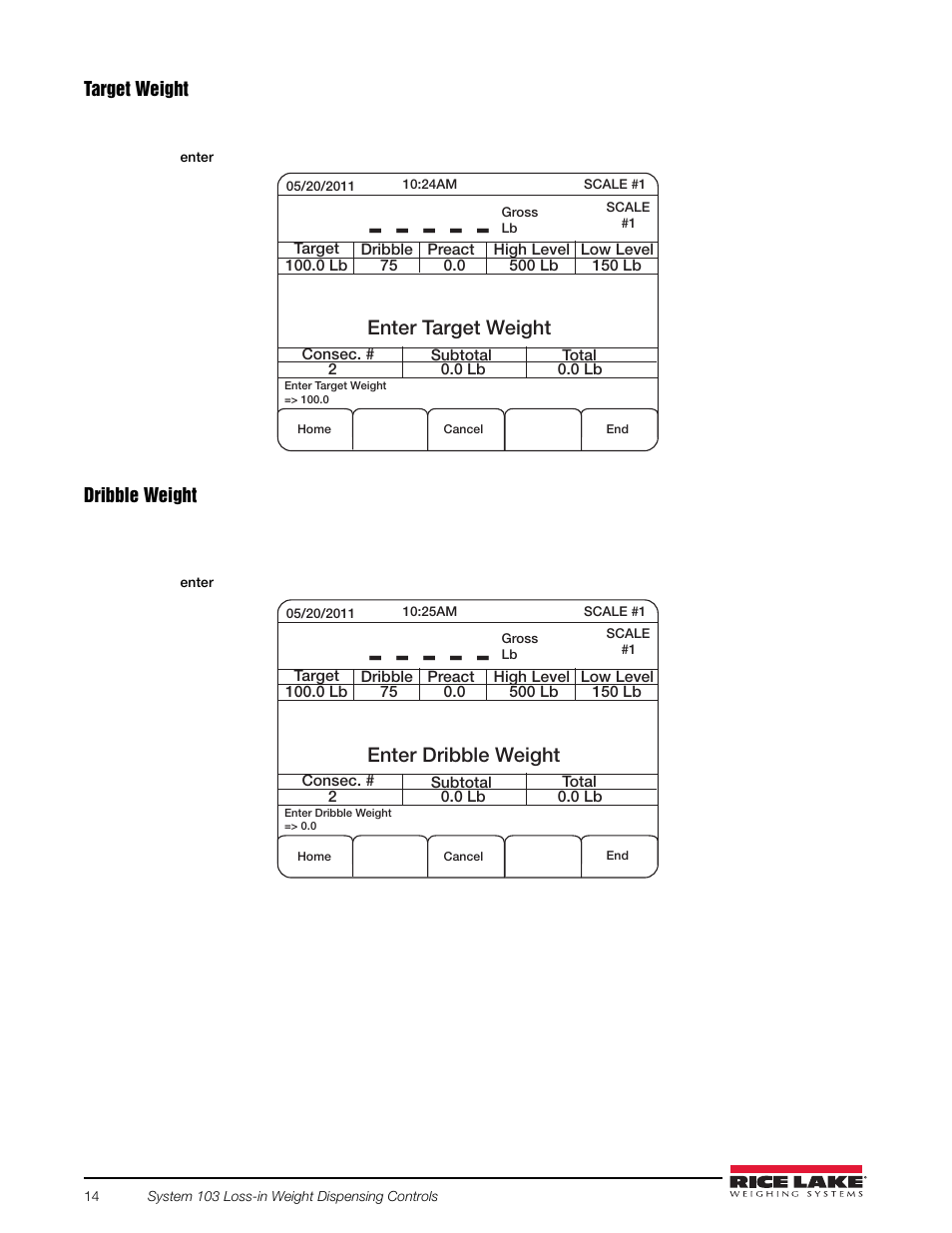 Rice Lake 920i FlexWeigh Systems - 103 User Manual | Page 18 / 32