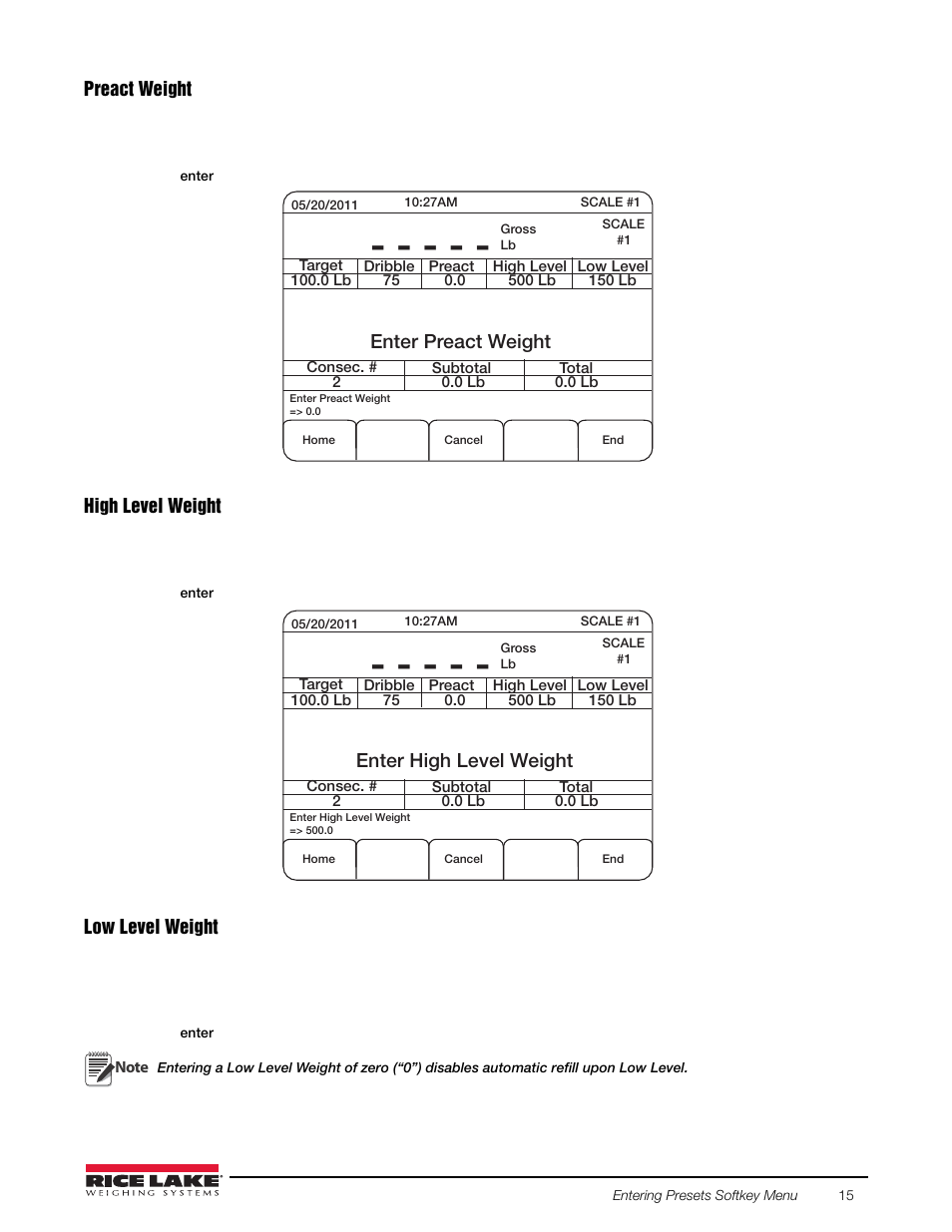 Rice Lake 920i FlexWeigh Systems - 103 User Manual | Page 19 / 32