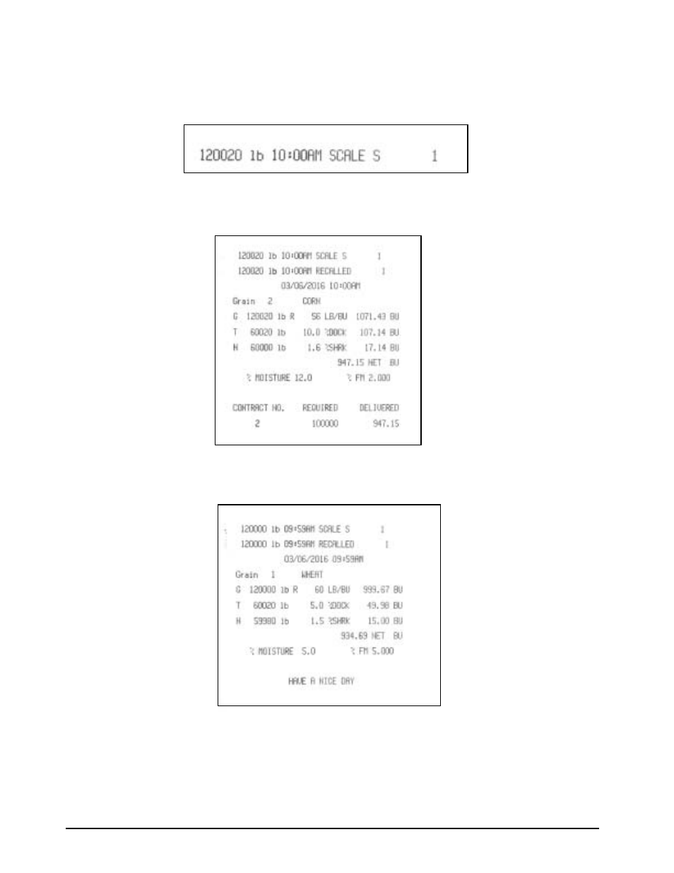 Rice Lake 920i Custom Grain Program User Manual | Page 7 / 17