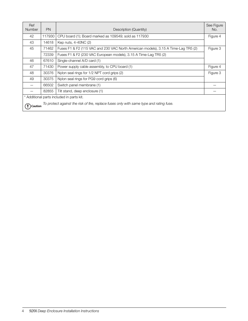 Rice Lake 920i Deep Enclosure User Manual | Page 4 / 6