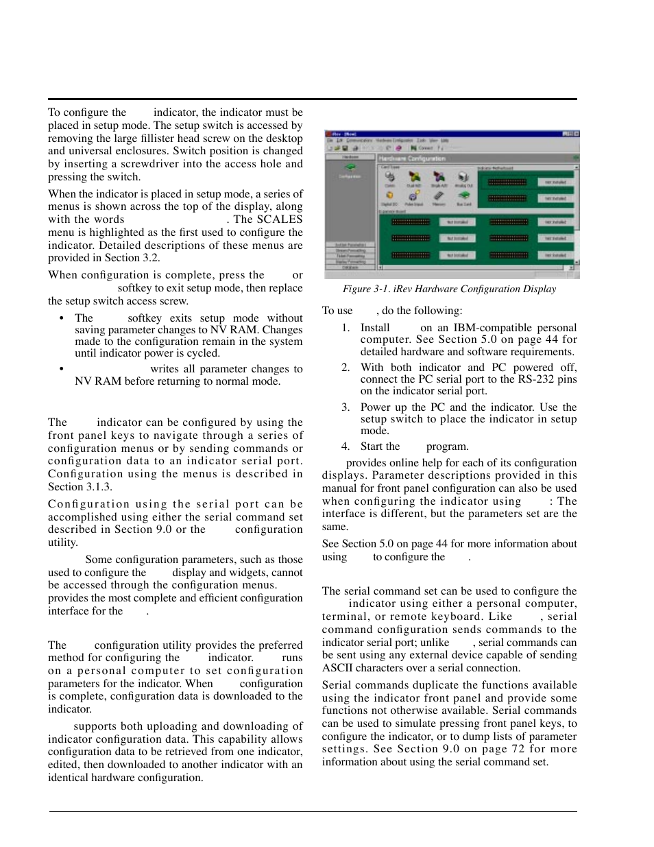 0 configuration, 1 configuration methods, 1 irev configuration | 2 serial command configuration, Irev configuration, Serial command configuration | Rice Lake 920i Installation Manual V1.05 User Manual | Page 24 / 112