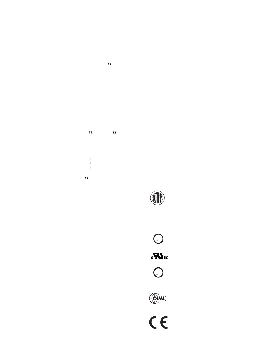 13 specifications | Rice Lake 920i Installation Manual V2.0 User Manual | Page 117 / 118