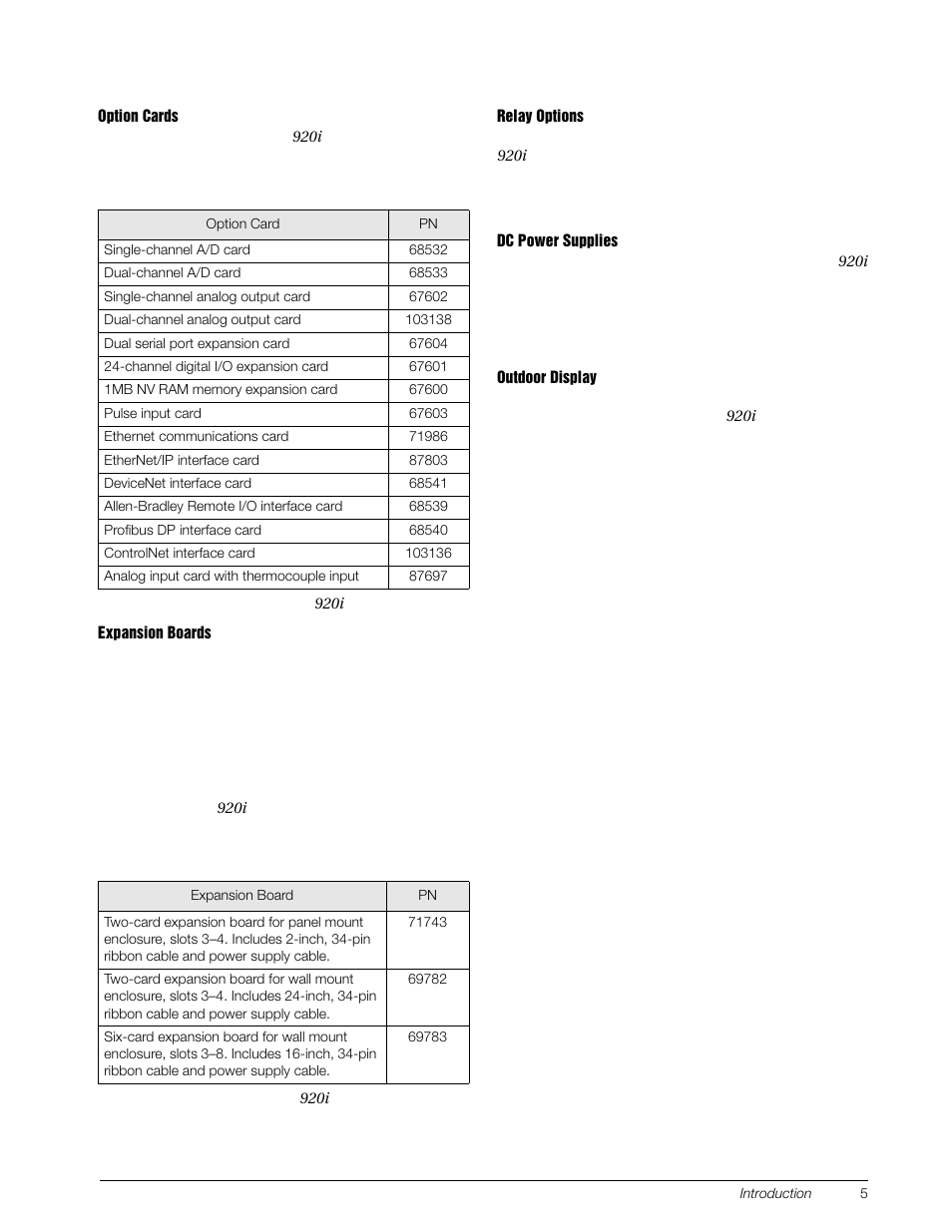 Rice Lake 920i Installation Manual V3.07 User Manual | Page 11 / 130