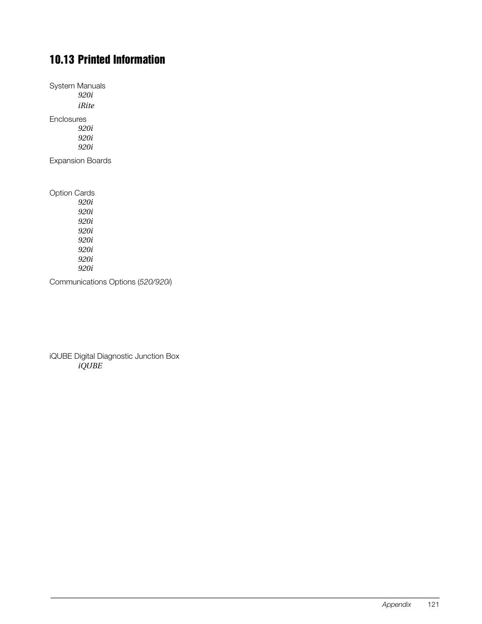 13 printed information | Rice Lake 920i Installation Manual V3.07 User Manual | Page 127 / 130