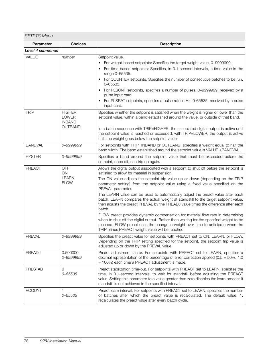 Rice Lake 920i Installation Manual V3.07 User Manual | Page 84 / 130