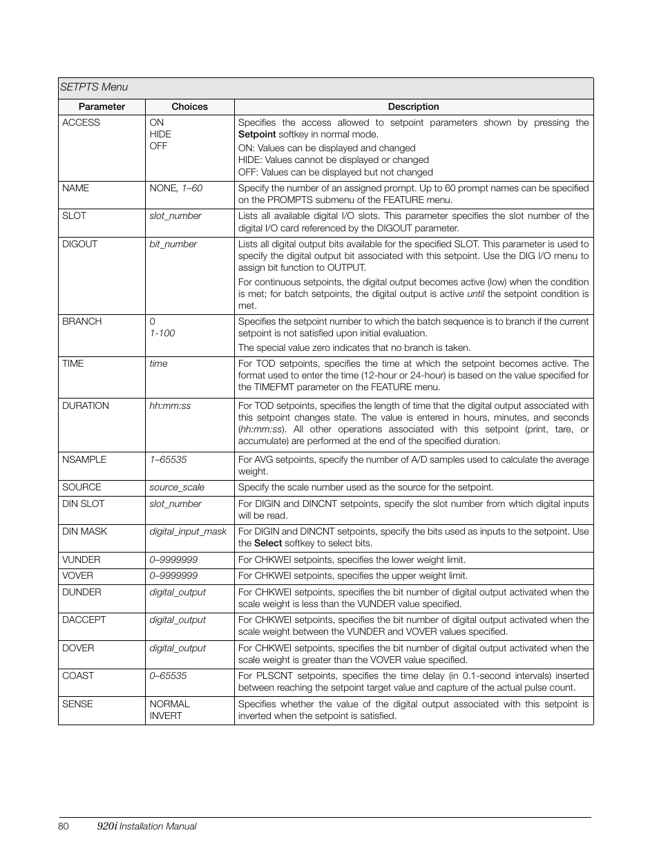 Rice Lake 920i Installation Manual V3.07 User Manual | Page 86 / 130