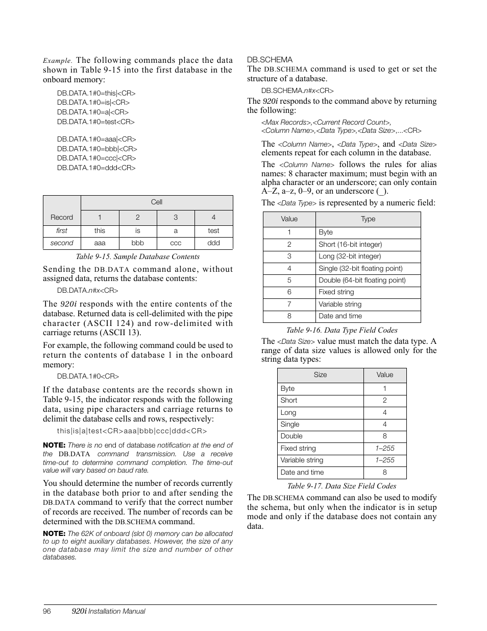 Rice Lake 920i Installation Manual V3.08 User Manual | Page 102 / 130