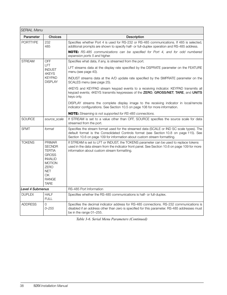 Rice Lake 920i Installation Manual V3.10 User Manual | Page 44 / 131