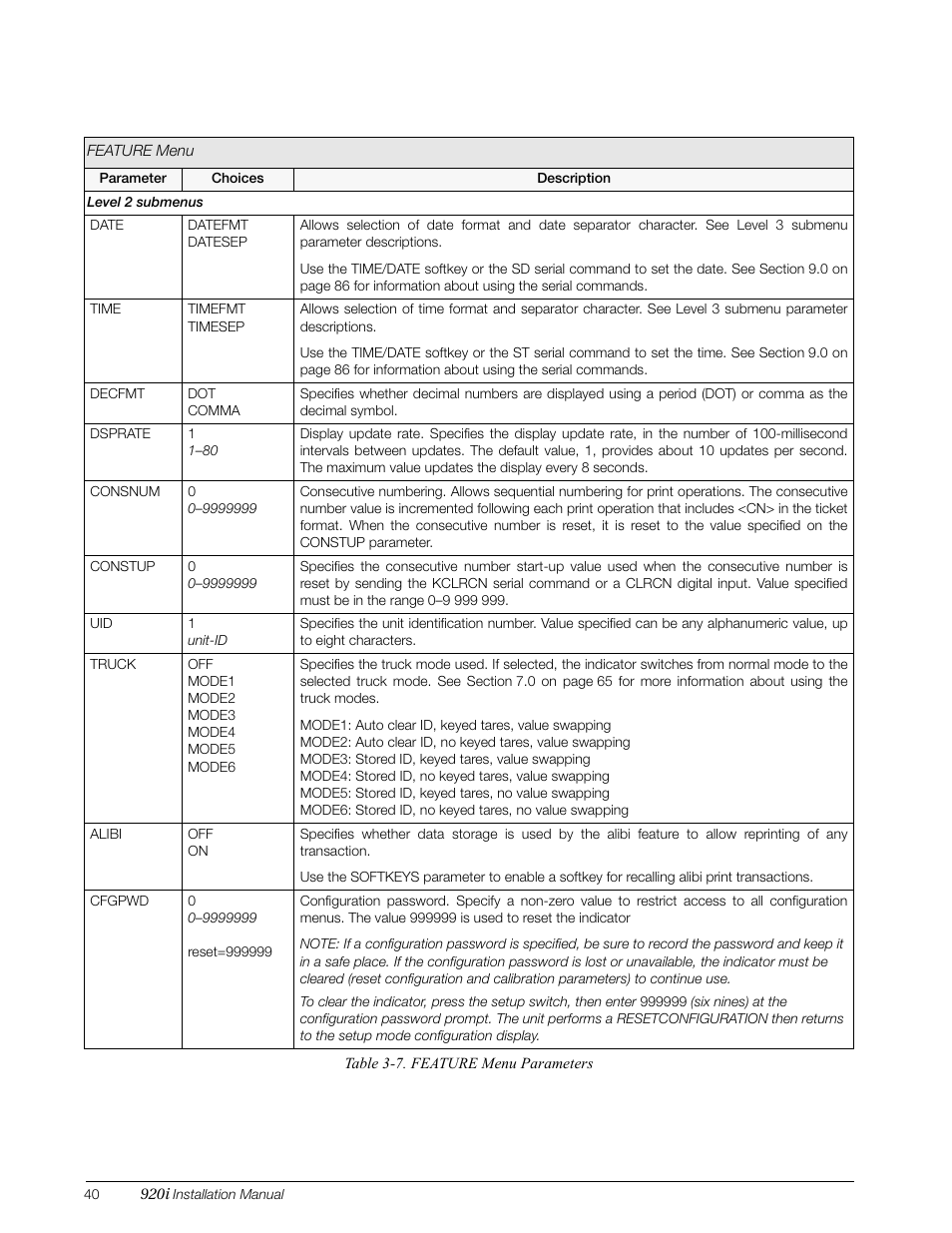 Rice Lake 920i Installation Manual V3.10 User Manual | Page 46 / 131