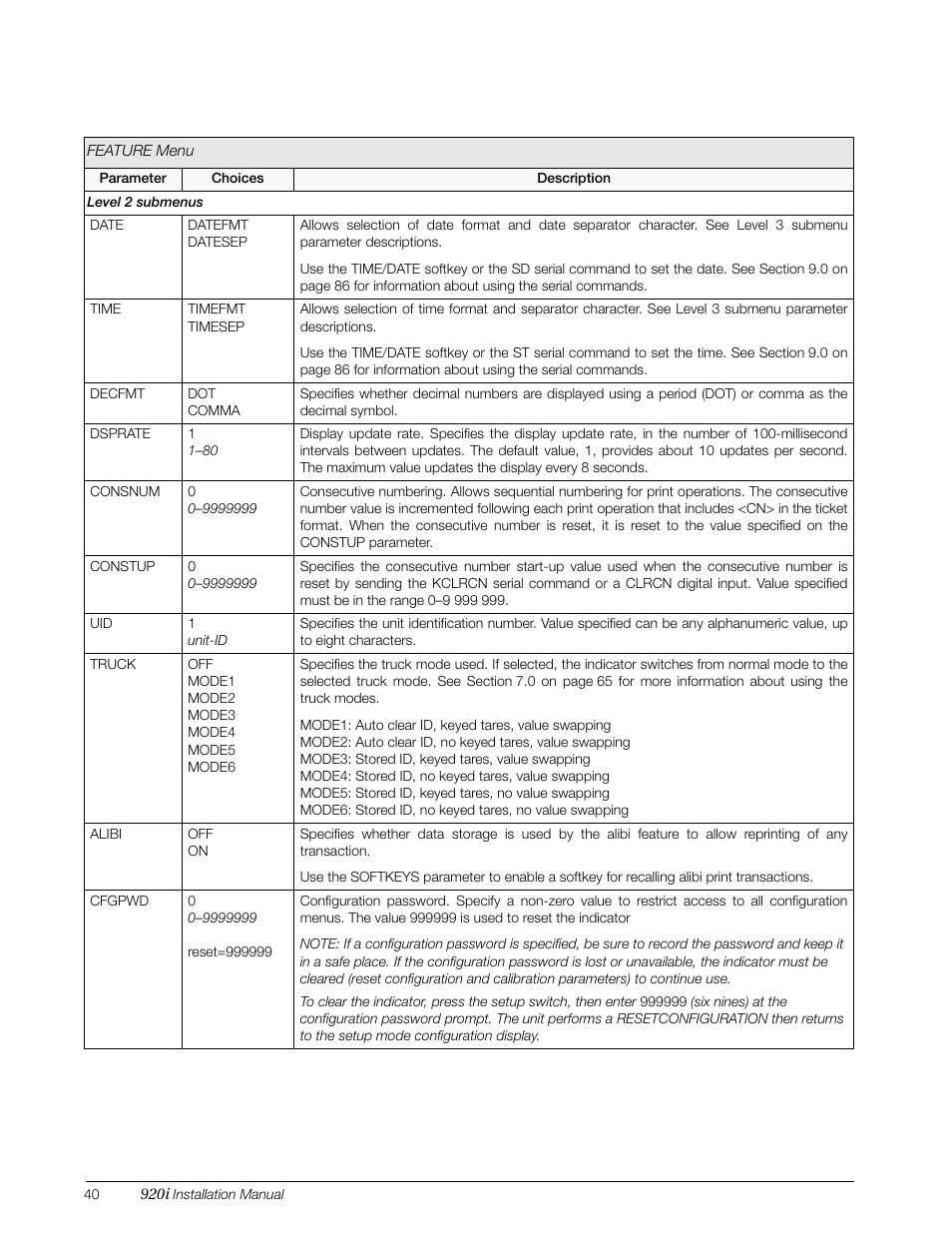 Rice Lake 920i Installation Manual V3.13 User Manual | Page 46 / 131