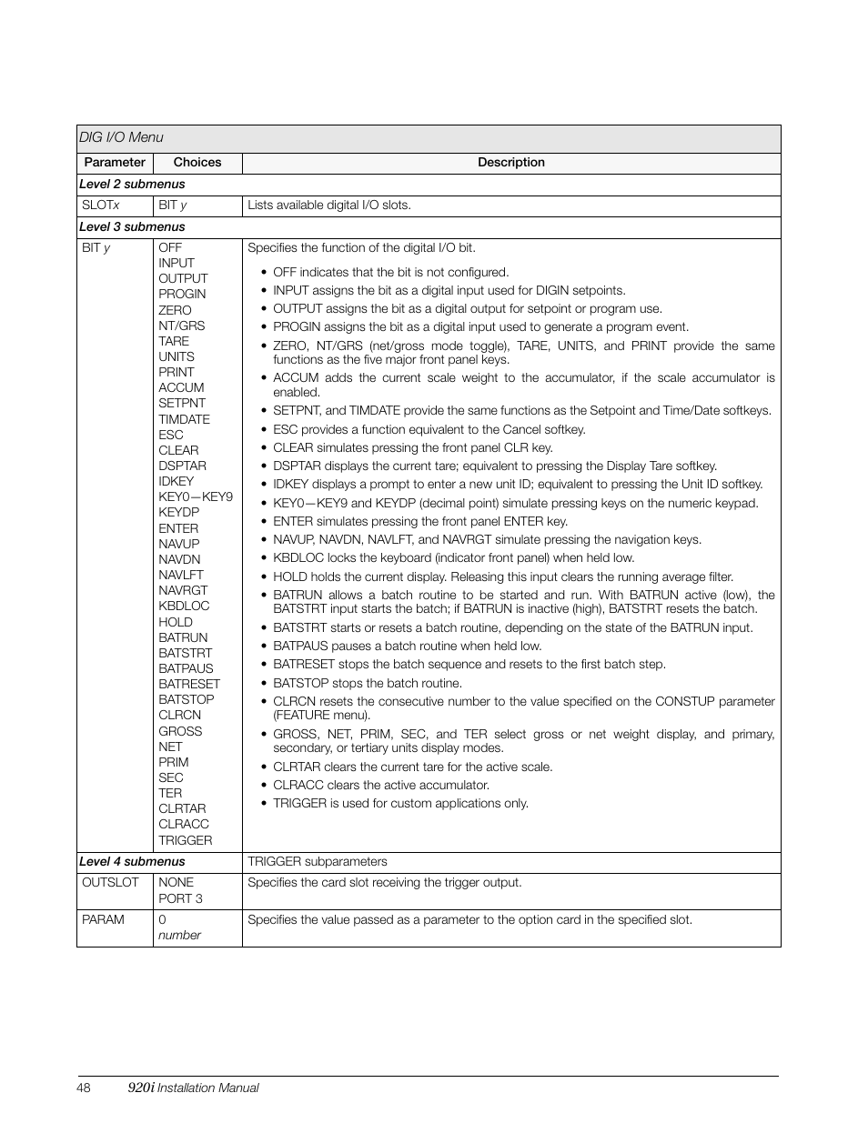 Rice Lake 920i Installation Manual V3.13 User Manual | Page 54 / 131