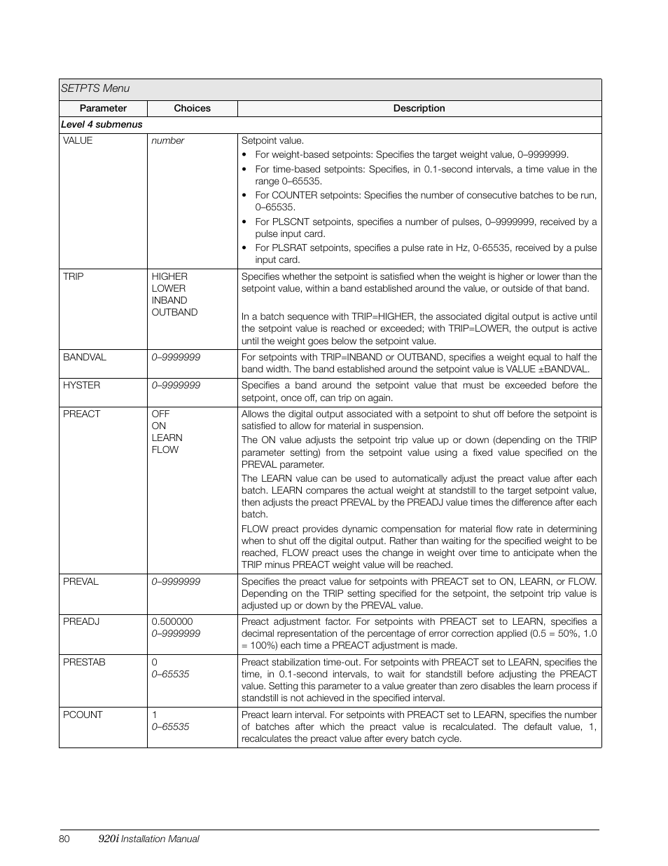 Rice Lake 920i Installation Manual V4.0 User Manual | Page 86 / 131