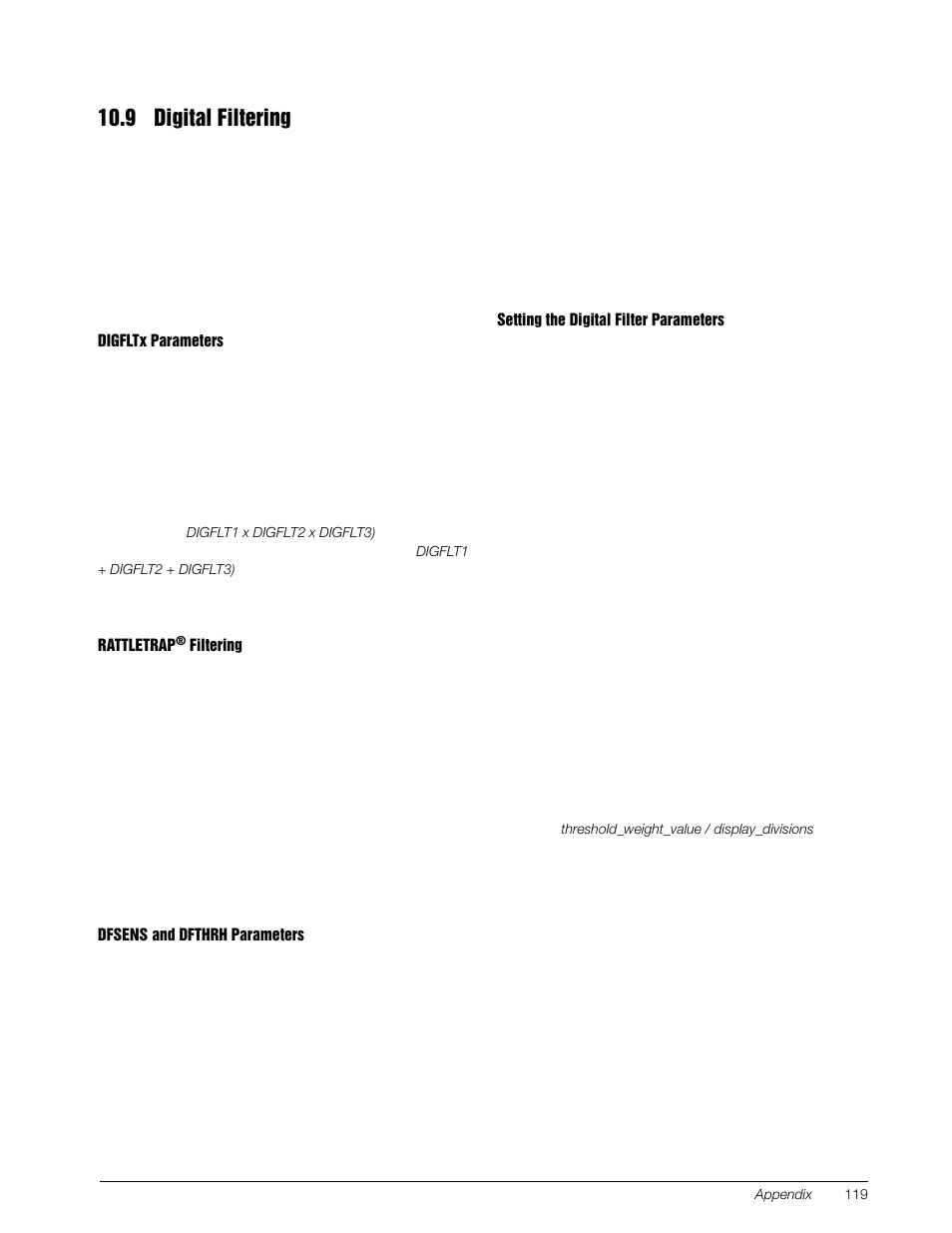 9 digital filtering | Rice Lake 920i Installation Manual V4.01 User Manual | Page 125 / 136