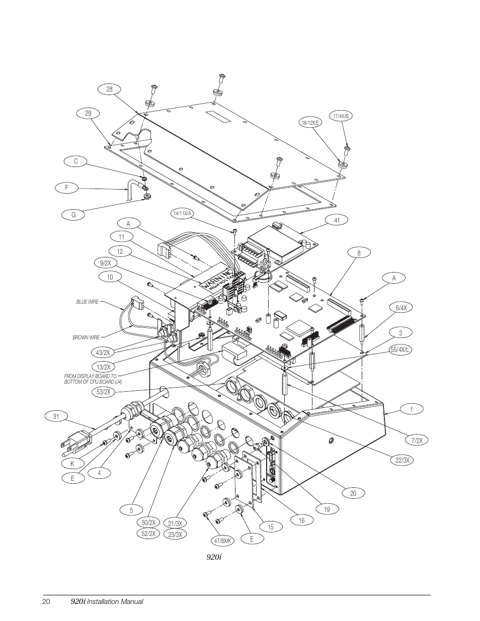 16 through | Rice Lake 920i Installation Manual V4.01 User Manual | Page 26 / 136