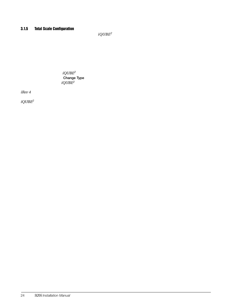 5 total scale configuration, Total scale configuration | Rice Lake 920i Installation Manual V4.01 User Manual | Page 30 / 136