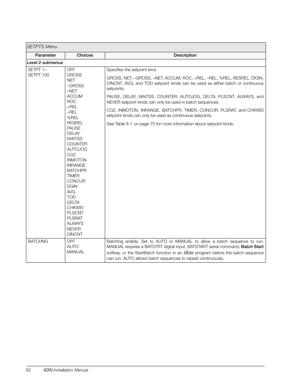 Rice Lake 920i Installation Manual V4.01 User Manual | Page 88 / 136