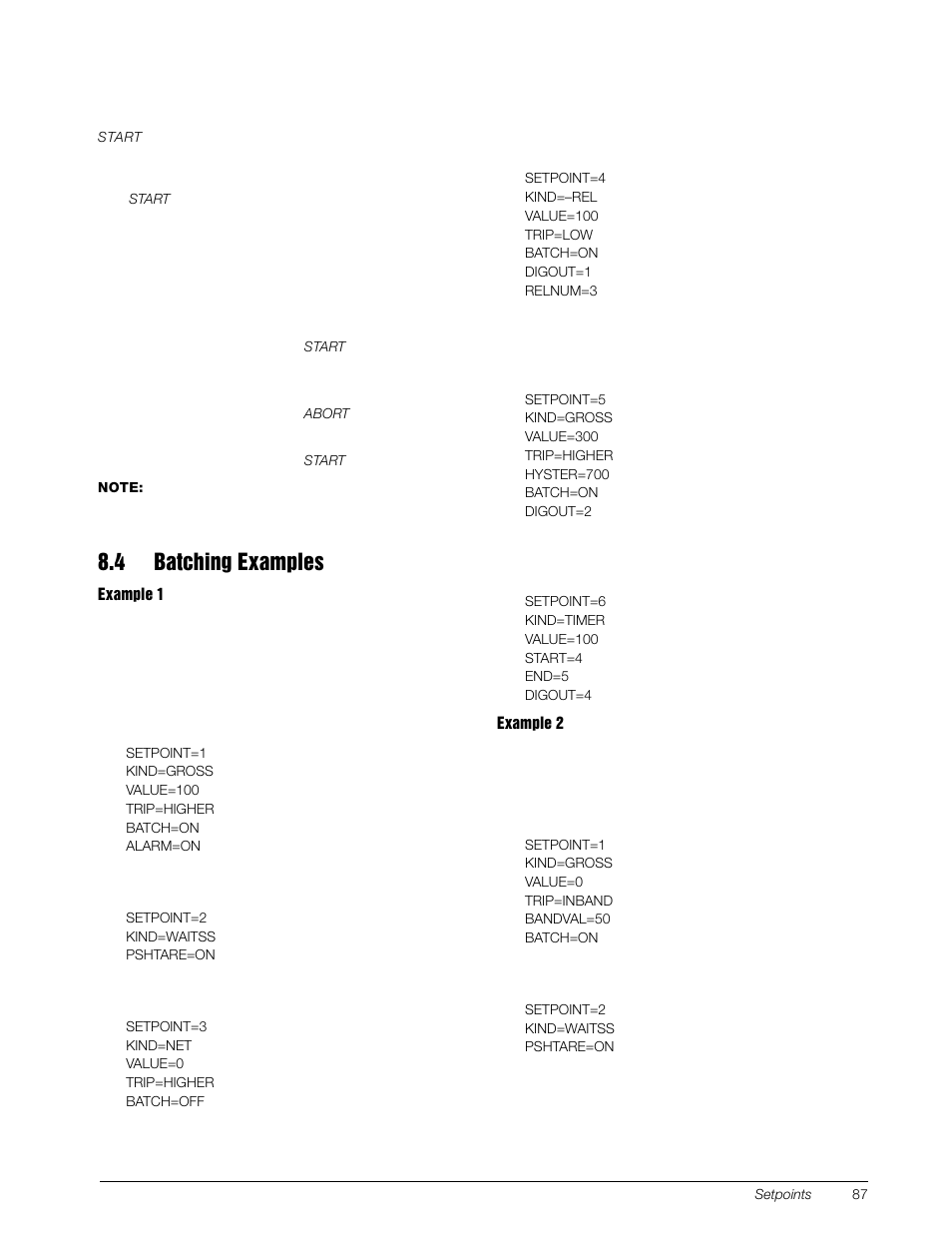 4 batching examples | Rice Lake 920i Installation Manual V4.01 User Manual | Page 93 / 136