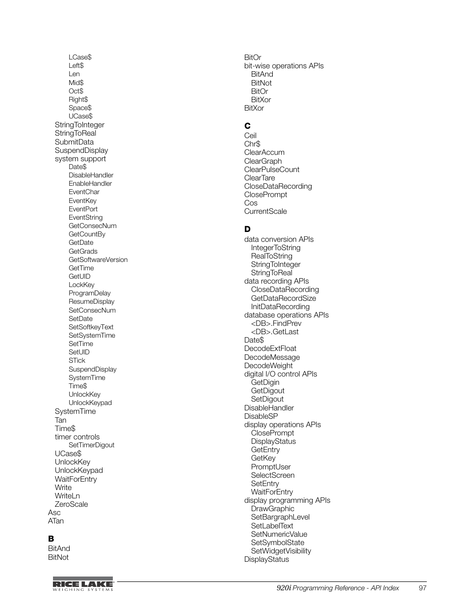 Rice Lake iRite IDE User Manual | Page 101 / 108