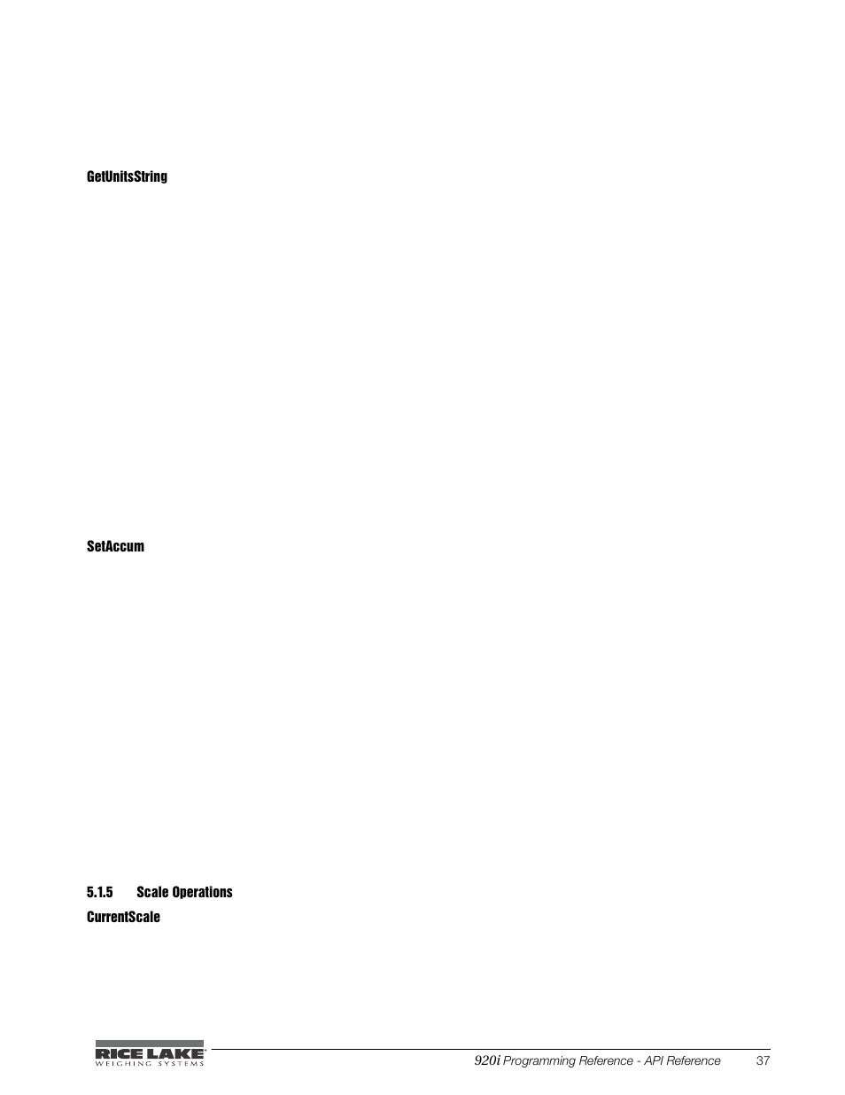 5 scale operations, Scale operations | Rice Lake iRite IDE User Manual | Page 41 / 108