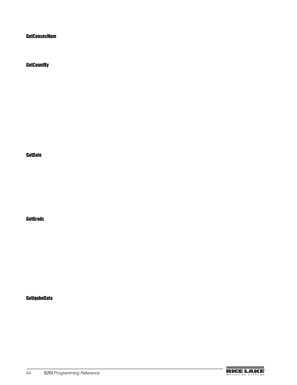 Rice Lake iRite IDE User Manual | Page 48 / 108