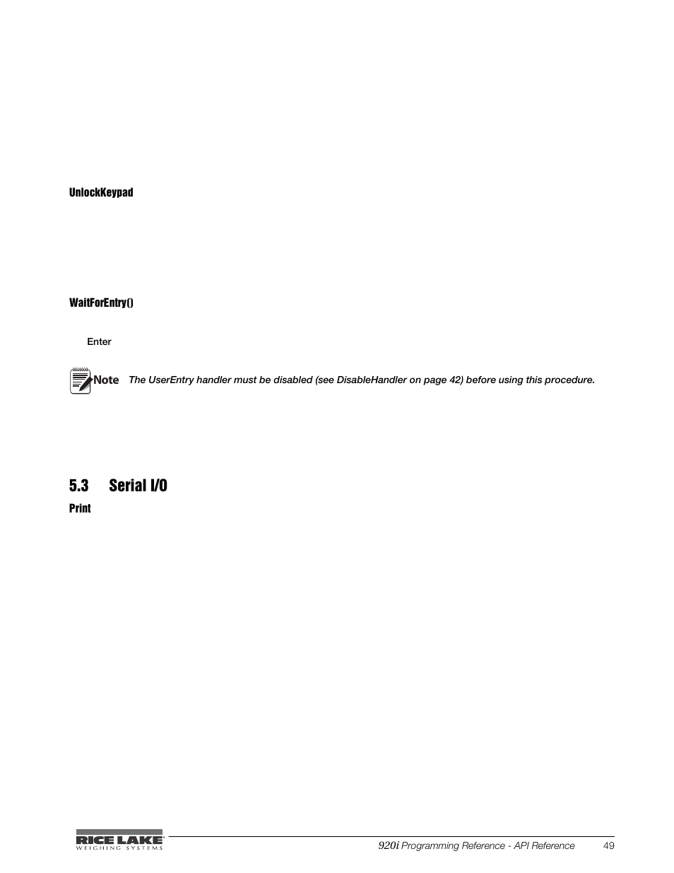 3 serial i/o | Rice Lake iRite IDE User Manual | Page 53 / 108