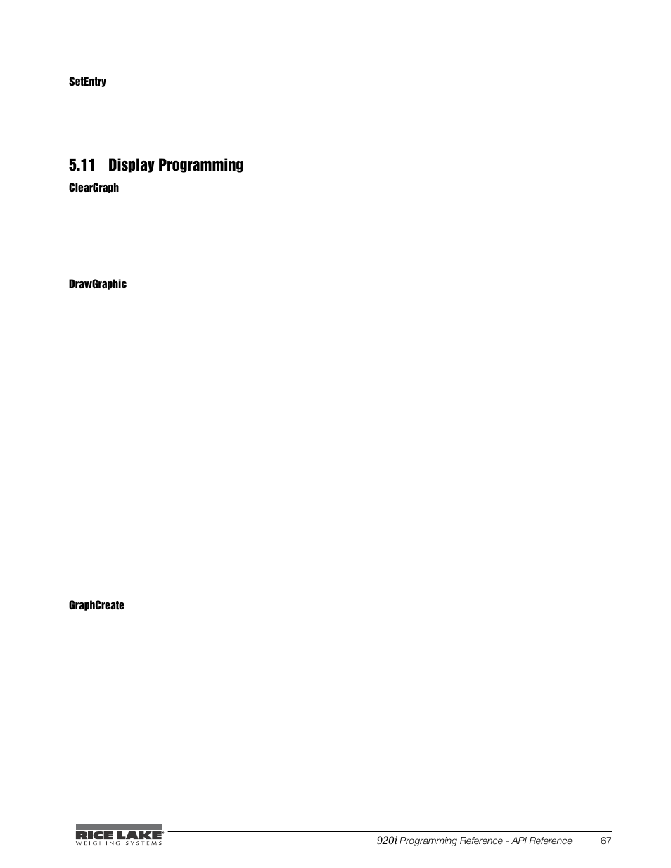 11 display programming | Rice Lake iRite IDE User Manual | Page 71 / 108