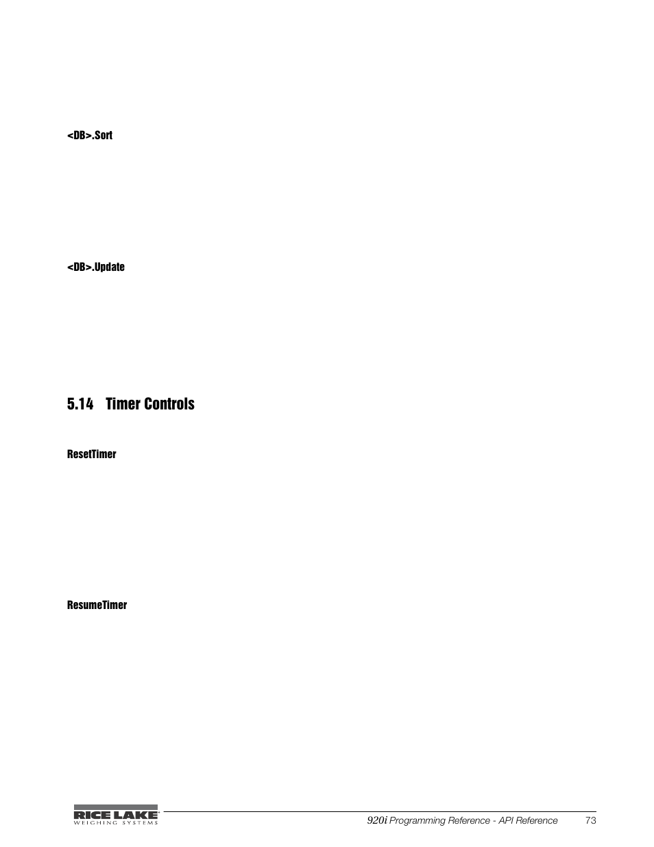 14 timer controls | Rice Lake iRite IDE User Manual | Page 77 / 108