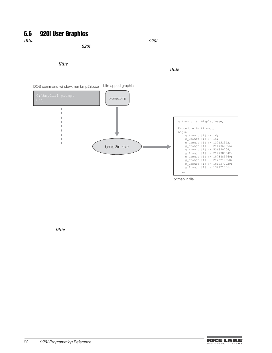 6 920i user graphics | Rice Lake iRite IDE User Manual | Page 96 / 108