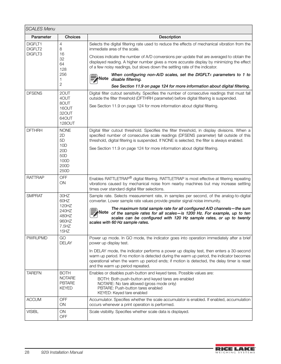 Rice Lake 920i USB Installation Manual V5.05 User Manual | Page 34 / 142