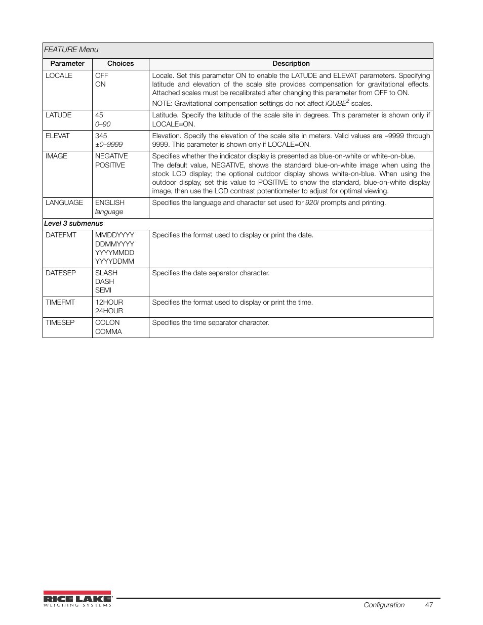 Rice Lake 920i USB Installation Manual V5.05 User Manual | Page 53 / 142